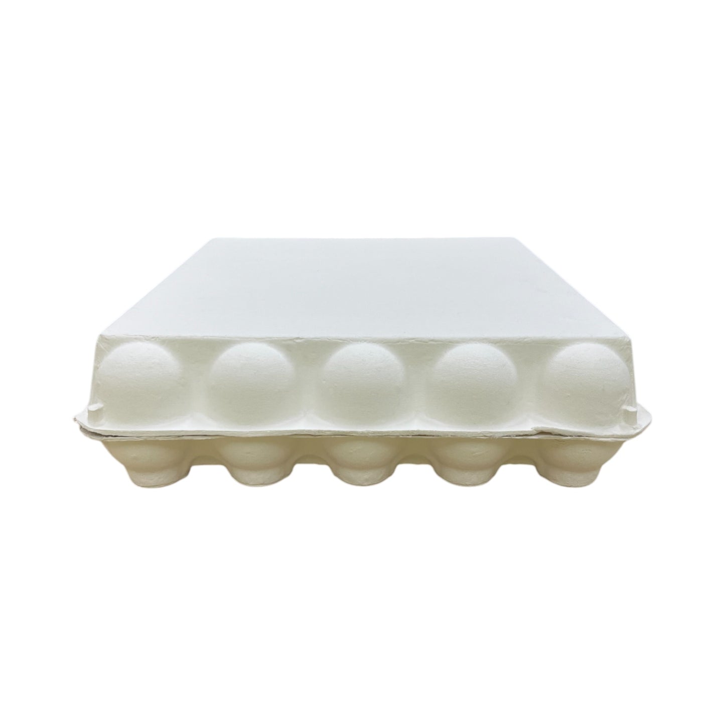 30-Egg Cartons 2.5 Dozen Eggs - White Flat Top Carton