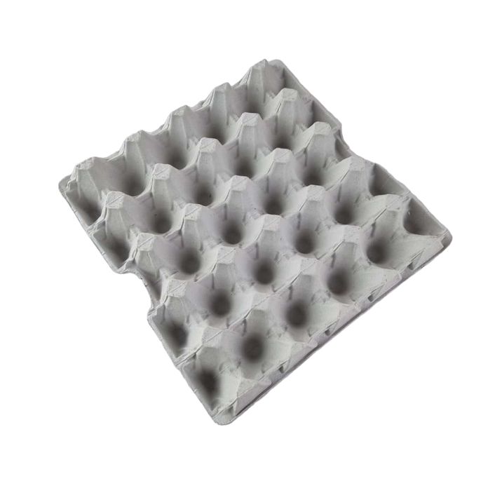 20-Egg Fillers - Grey 20 Cell Pocket Trays For Eggs