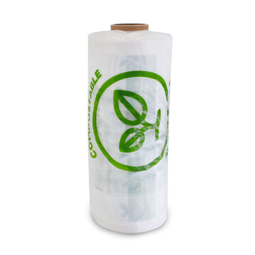 Compostable Printed Produce Food Roll Bags Freezer Plastic Supermarket Bag