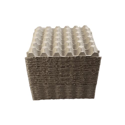 30-Egg Fillers - Grey 30 Cell Pocket Trays For Eggs