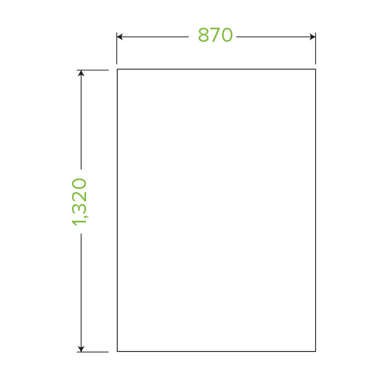 120L Bioplastic Bin Liner Bags Compostable Bag