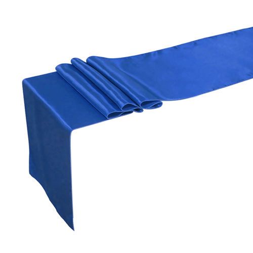 Table Runners Satin Wedding Event Runner Sash Cover Chair Royal Blue