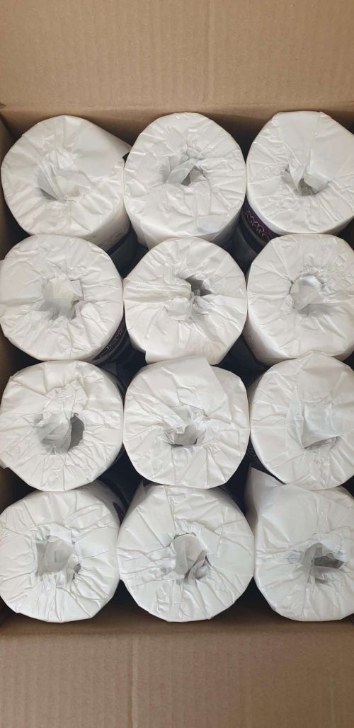 Quality White Toilet Paper Rolls 2 Ply Individually Packed 400 Sheets