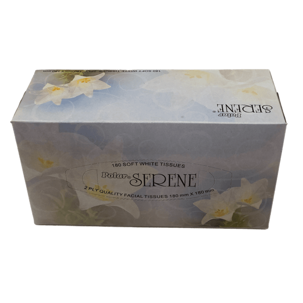 Quality Tissue Boxes - 180 Facial Tissues 2 Ply